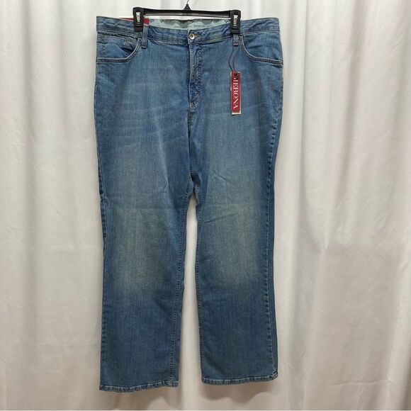 NWT Merona Womens 22W Relaxed Fit Jeans - Picture 2 of 12